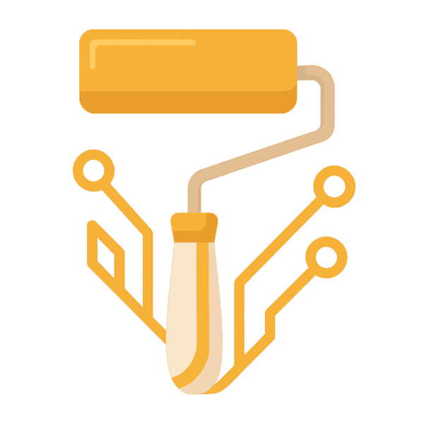 Malerrulle med GBT kredsløb